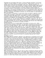 Eseja 'Primary and Secondary Succession', 1.