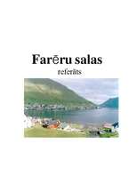 Referāts 'Farēru salas', 1.