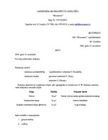 Paraugs 'Akta paraugs', 1.