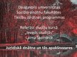 Prezentācija 'Juridiskā zinātne un tās apakšnozares', 1.
