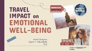 Prezentācija 'Travel and its impact on emotional well-being', 1.