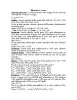 Konspekts 'Dinamikas rindas', 1.