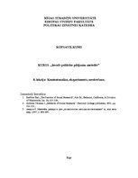 Konspekts 'Kontentanalīze, eksperiments, novērošana', 1.