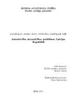 Referāts 'Autortiesību aizsardzības problēmas Latvijas Republikā', 1.