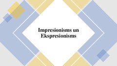 Prezentācija 'Impresionisms un ekspresionisms', 1.