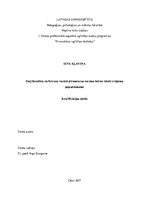 Diplomdarbs 'Daiļliteratūra un folklora vecākā pirmsskolas vecuma bērnu vārdu krājuma paplaši', 1.