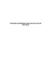 Referāts 'Partizānu un snaiperu kara taktika Latvijas teritorijā ', 1.