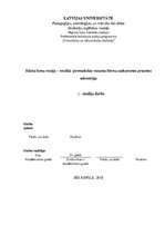 Referāts 'Sižeta lomu rotaļa - vecākā  pirmsskolas vecuma bērnu saskarsmes prasmes sekmētā', 1.