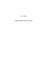 Referāts 'Līzinga darījumu analīze Latvijā', 1.