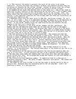 Eseja '"The Lottery" Story Explication', 1.