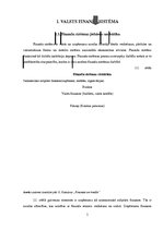 Referāts 'Latvijas valsts finanšu sistēma', 1.