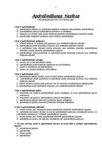 Konspekts 'Apdrošināšanas tiesības - tests', 1.