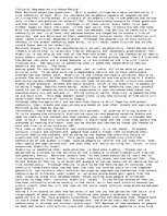 Eseja 'Cultural Segregation via Human Nature', 1.