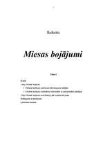 Referāts 'Miesas bojājumi', 1.