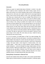 Eseja 'Why reading still matters', 1.