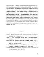 Referāts 'Adolescent Sexuality and Mass Media', 8.