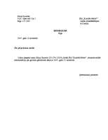 Paraugs 'Lietvedības darbu paraugi', 10.