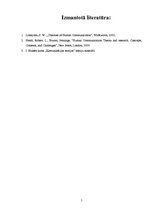 Referāts 'Komunikācijas teoriju veidošanās un attīstība', 5.