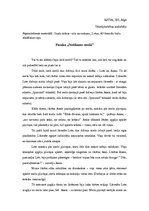 Konspekts 'Tēlotājdarbības nodarbība "Notikums mežā"', 1.