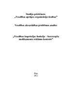 Eseja 'Veselības inspekcijas funkcija - bezrecepšu medikamentu reklāmu kontrole', 1.