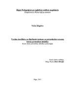 Referāts 'Vecāku konfliktu un šķiršanās ietekme uz pirmsskolas vecuma bērna personības att', 1.