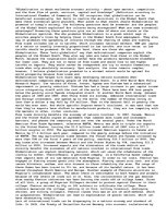 Eseja 'Globalization', 1.