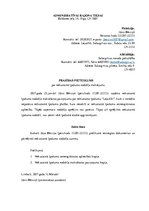 Paraugs 'Prasības pieteikums', 2.