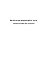 Referāts 'Pareizs uzturs', 1.