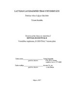 Biznesa plāns 'Biznesa plāns', 1.