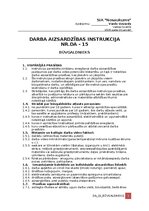 Paraugs 'Darba aizsardzības instrukcija - būvgaldnieks', 1.