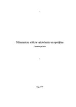 Referāts 'Siltumnīcas efekta veidošanās un aprēķins', 1.