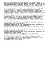 Eseja 'History of Advertising', 1.