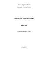 Referāts 'Vadītāja loma uzņēmuma vadīšanā', 1.