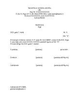 Paraugs 'Pilnvaras paraugs', 1.