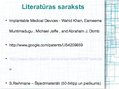 Prezentācija 'PET šķiedras izmantošana medicīnā', 10.