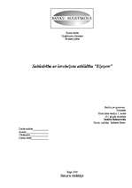 Biznesa plāns 'Biznesa plāns viesu namam', 1.