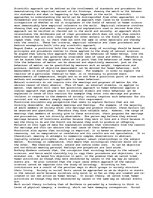 Eseja 'Discuss the Advantages and Disadvantages of a Scientific Approach to the Study o', 1.