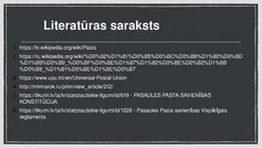 Prezentācija 'Pasaules Pasta savienība', 10.