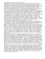 Eseja 'Emily Dickinson and Walt Whitman contrast in the ways of their different writing', 1.