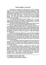 Eseja 'Martins Heidegers „Lauku ceļš”', 1.