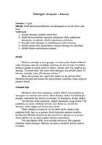 Konspekts 'Īslaicīgais vērojums pirmsskolā', 1.