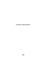 Referāts 'Uzticība AS "Parex banka"', 1.