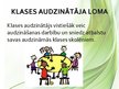 Prezentācija 'Klases audzinātājs, klases audzinātāja loma', 11.