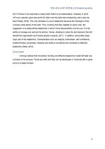 Eseja 'Three Important Success Factors for a Start-up', 4.