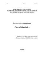 Konspekts 'Elektronu ierīces. Pusvadītāju diodes', 1.