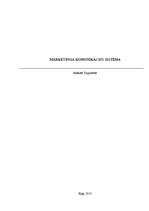 Referāts 'Mārketinga komunikāciju sistēma', 1.