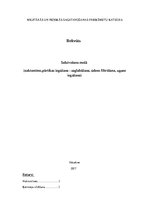 Referāts 'Izdzīvošana mežā', 1.