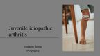 Prezentācija 'Juvenile idiopathic arthritis', 1.