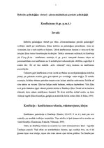 Referāts 'Pirmszinātniskais periods psiholoģijā. Konfūcisms', 1.