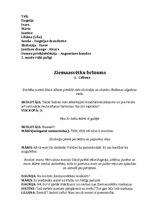 Konspekts 'Luga "Ziemassvētku brīnums"', 1.